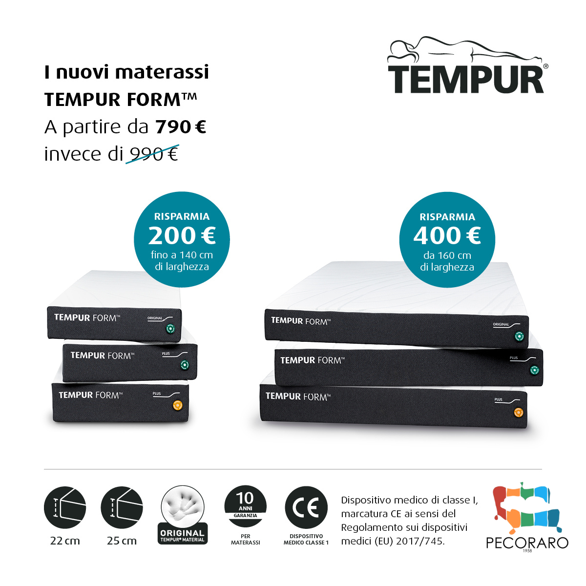 Letti Tempur